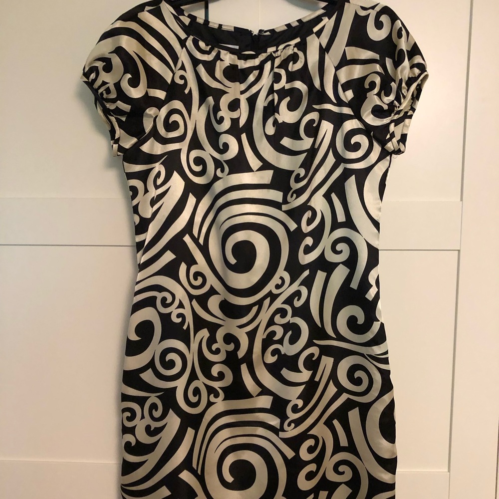 London Times silk cocktail dress